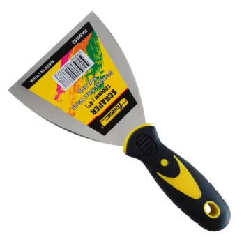 4" SS Paint Scraper with Soft Grip