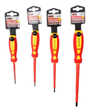 1/8" x 3"(3.0x75mm) Slotted Insulated Electrical Magnetic Screwdriver