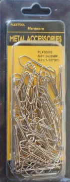 #3, 1-1/8" Pointed Paper Clips, 55/Pack, 24/Case