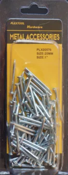 1" Concrete and Brick Nails, 72/Pack, 24/Case