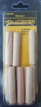 0.3 x 1.5" Dowel Pin, 10/Pack, 24/Case