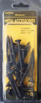 1-3/8" Drywall Phillips Screws, 22/Pack, 24/Case