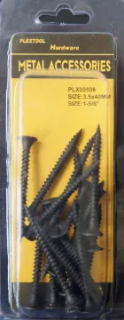 1-5/8" Drywall Phillips Screws, 18/Pack, 24/Case