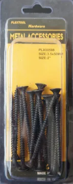 2" Drywall Phillips Screws, 15/Pack, 24/Case