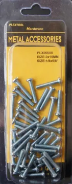 1/8" x 5/8" Combination Machine Round Head Screws, 40/Pack, 24/Case