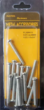 3/16" x 1-1/4" Combination Machine Round Head Screws, 15/Pack, 24/Case