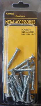 1/8" x 1-1/4" Phillips Wood Flat Head Screws, 18/Pack, 24/Case