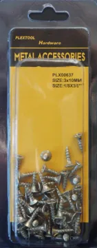 1/8" x 3/8" Pozi Wood (ChipBoard) Flat Head Screws, 51/Pack, 24/Case