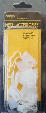 5.3mm=3/16" Plastic Wire Clamps, 20/Pack, 24/Case