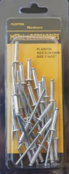 1/8" x 1/2" Rivet, 25/Pack, 24/Case