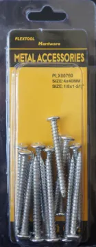 1/8" x 1-5/8" Phillips Sheet Metal Truss Screws, 17/Pack, 24/Case