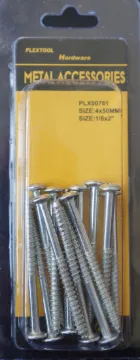 1/8" x 2" Phillips Sheet Metal Truss Screws, 13/Pack, 24/Case