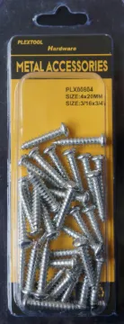 3/16" x 3/4" Phillips Sheet Metal Pan Head Screws, 33/Pack, 24/Case