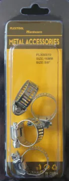 5/8" Hose Clamps, 4/Pack, 24/Case