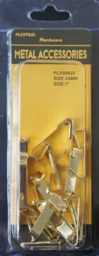 1" Picture Hangers Hook with Nail, 13/Pack, 24/Case