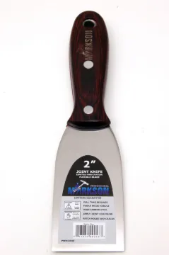 2" PAKKA WOODEN HANDLE STAINLESS STEEL PUTTY KNIFE