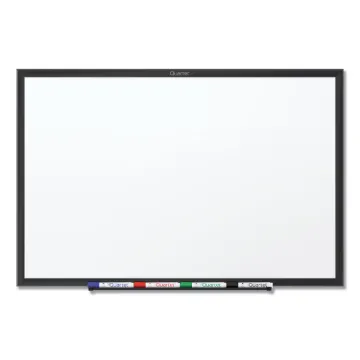 Classic Series Total Erase Dry Erase Board, 48 x 36, White Surface, Black Frame