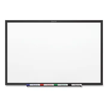 Classic Series Nano-Clean Dry Erase Board, 24 x 18, Black Aluminum Frame (MINIMUM ORDER QUANTITY IS