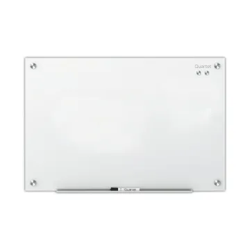 Infinity Magnetic Glass Marker Board, 48 x 36, White