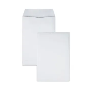 Redi-Seal Catalog Envelope, #1, Cheese Blade Flap, Redi-Seal Closure, 6 x 9, White, 100/Box
