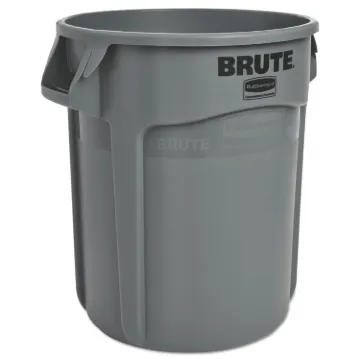 Brute Round Container, 20gal, Gray