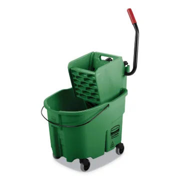WaveBrake Side-Press Wringer/Bucket Combo, 8.75 gal, Green