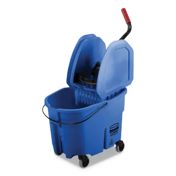 WaveBrake Bucket/Wringer Combos, 35 qt, Blue