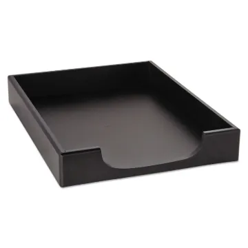 Rolodex Wood Tones Front-loading Letter Trays