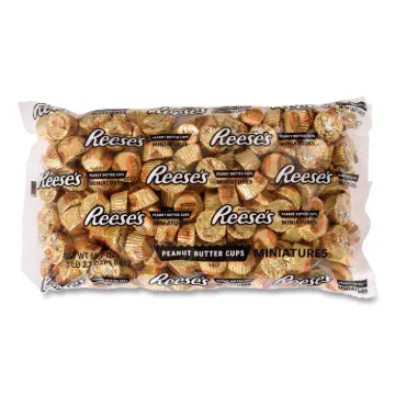 Peanut Butter Cups Miniatures Bulk Pack, Milk Chocolate, 66.7 oz Bag