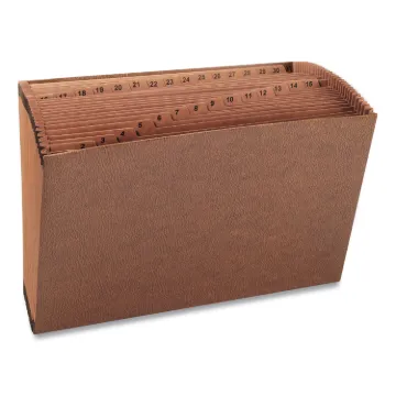 TUFF Expanding Files, 31 Sections, 1/31-Cut Tab, Legal Size, Redrope