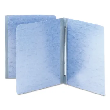 Prong Fastener  Premium Pressboard Report Cover, Two-Piece Prong Fastener, 3" Capacity, 8.5 x 11, Bl