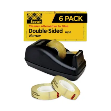 Scotch Permanent Double-Sided Tape - 1/2"W