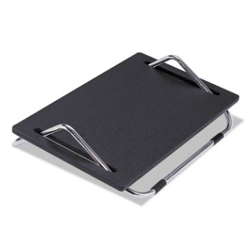 FOOTREST,ADJ,BK/CHR, Minimum order quantity - 1 CT