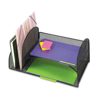 ORGANIZER,MESH,2UP,2HZ,BK, Minimum order quantity - 1 CT