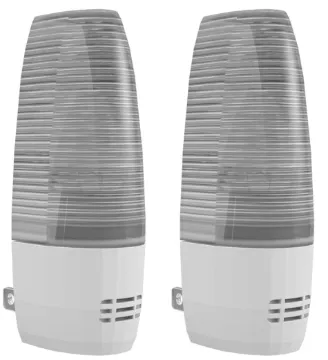 32111 2 Pack Auto Darkness Sensing Night Light with Incandescent Bulb