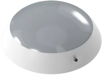 32728 Anywhere Touch Light LED Touch Light With Double Sided Tap. Operates on 3 AAA batteries (not i
