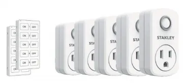 37206 5pk Wireless Remote Switch 5pk Wireless Remote Switch. Contains 5 Receivers and 2 15A Transmit