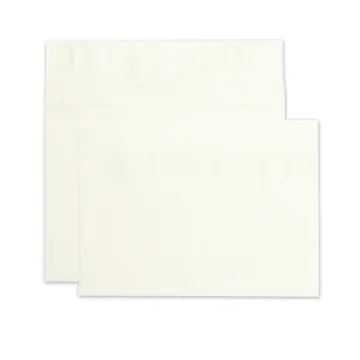 Open Side Expansion Mailers, DuPont Tyvek, #15, Squar Flap, Redi-Strip Closure, 10 x 15, White, 100/