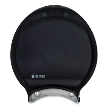 Single 12" JBT Bath Tissue Dispenser, 1 Roll, 12 9/10x5 5/8x14 7/8, Black Pearl