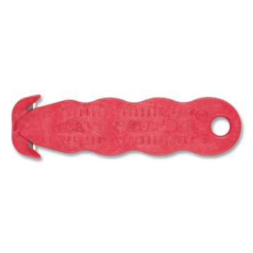 Klever Kutter Safety Cutter, 3 Razor Blades, Red