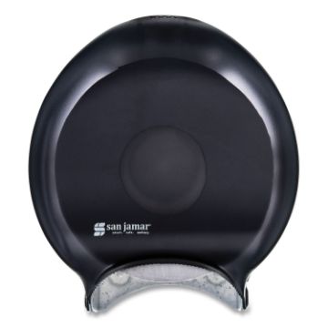 Single-Roll Jumbo Bath Tissue Dispenser, 10 1/4 x 5 5/8 x 12, Black Pearl