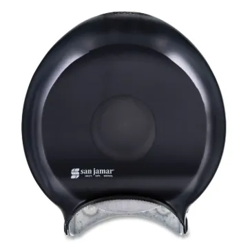 Single-Roll Jumbo Bath Tissue Dispenser, 10 1/4 x 5 5/8 x 12, Black Pearl