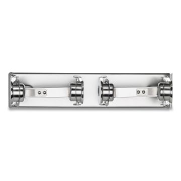 Locking Toilet Tissue Dispenser, 12 3/8 x 4 1/2 x 2 3/4, Chrome