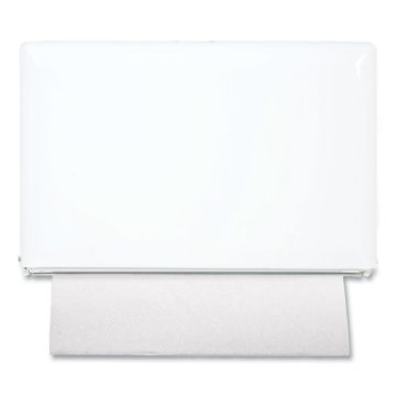 Singlefold Paper Towel Dispenser, 10.75 x 6 x 7.5, White