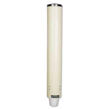 Foam Cup Dispenser w/Removable Cap, Pull-Type, Sand