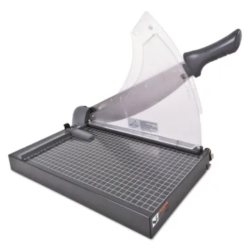 Heavy-Duty Low Force Guillotine Trimmer, 40 Sheets, Metal Base, 10 1/2 x 17 1/2