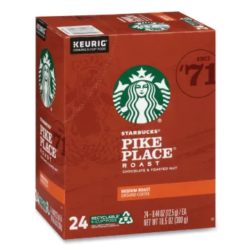 Pike Place Coffee K-Cups Pack, 24/Box