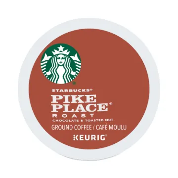 Pike Place Coffee K-Cups Pack, 24/Box, 4 Box/Carton