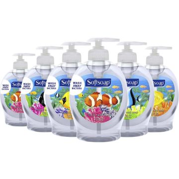 Liquid Hand Soap Pumps, Fresh, 7.5 oz Bottle, 6/Carton