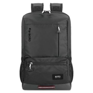 Draft Backpack, 6.25" x 18.12" x 18.12", Nylon, Black